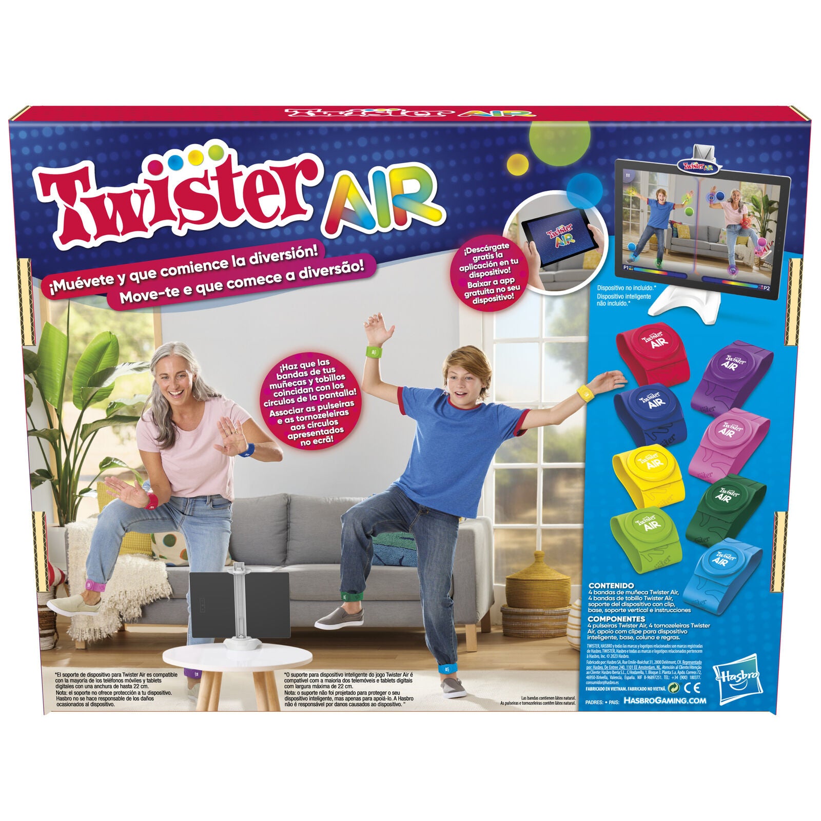 Juego hasbro twister air