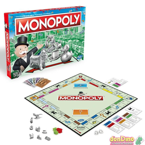 Juego de mesa hasbro monopoly clásico español