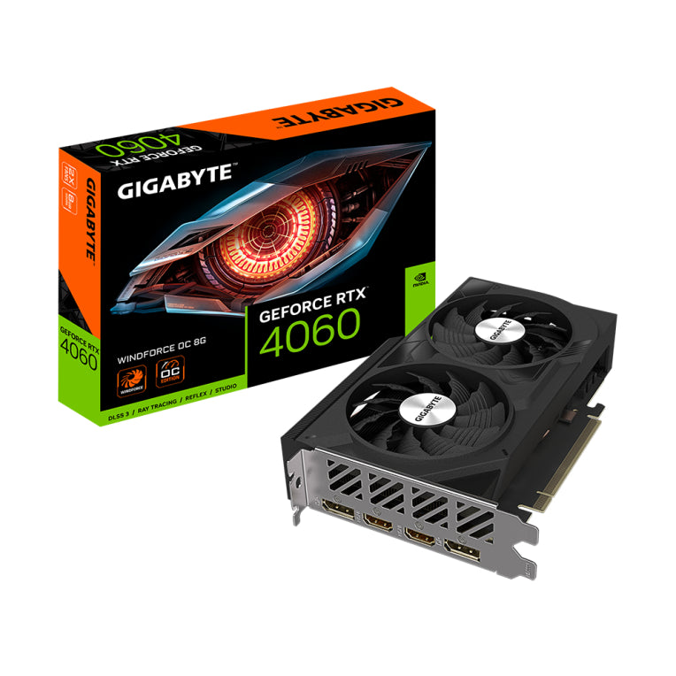 Tarjeta grafica gigabyte rtx 4060 windforce oc 8gb