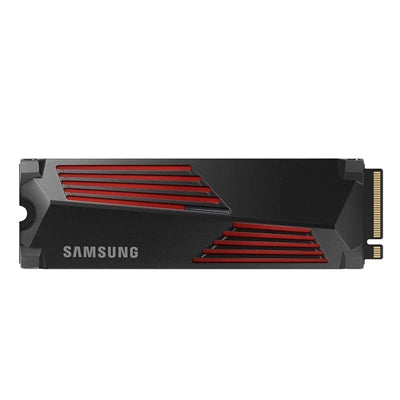 Disco duro interno solido ssd samsung mz - v9p2t0cw - 990 pro - heatsink - 2tb - nvme m.2