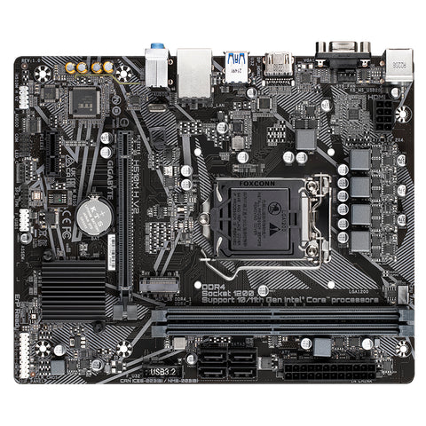 Placa base gigabyte h510m h v2 1200 m - atx -  solo 10º generacion