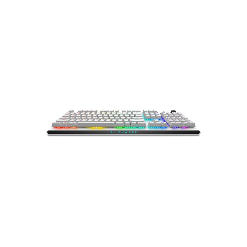 Teclado dell alienware tri - mode wireless gaming aw920k inalambrico ingles blanco