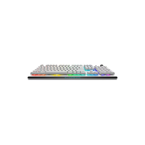 Teclado dell alienware tri - mode wireless gaming aw920k inalambrico ingles blanco