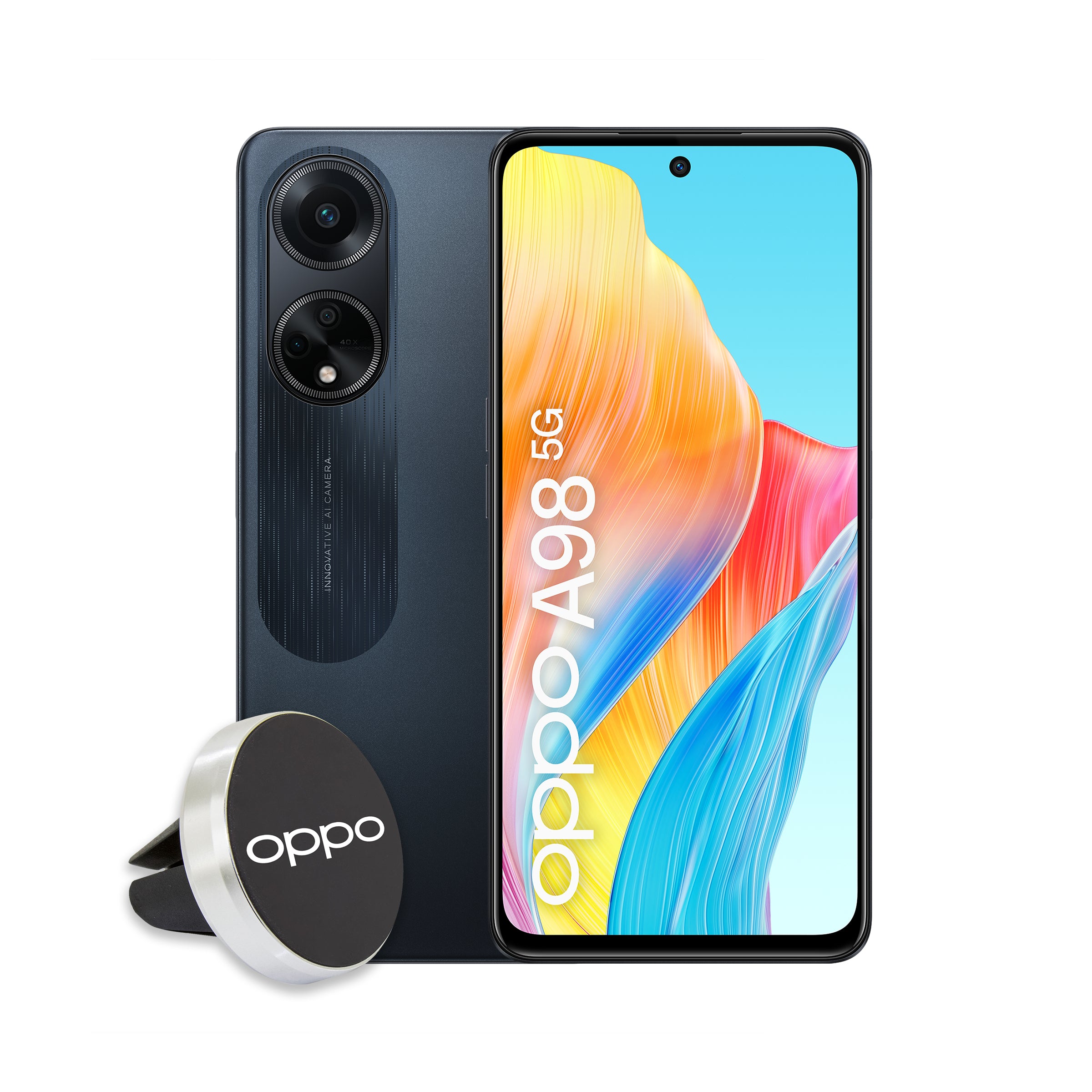 Móvil oppo a98 256gb 8gb negro