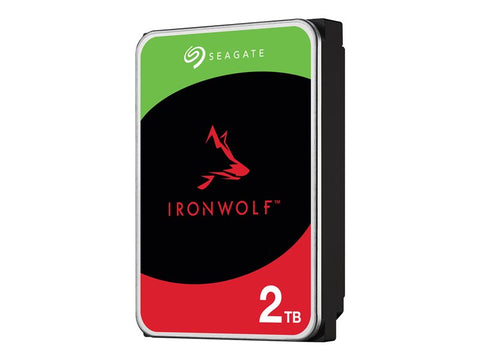 Disco duro interno hdd seagate ironwolf nas st2000vn003 2tb 3.5pulgadas 5400rpm -  256mb -  sata 6gb - s