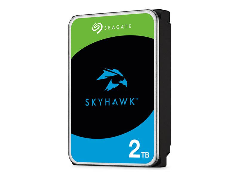 Disco duro interno hdd seagate skyhawk st2000vx017 2tb 3.5pulgadas -  256mb -  sata 6gb - s