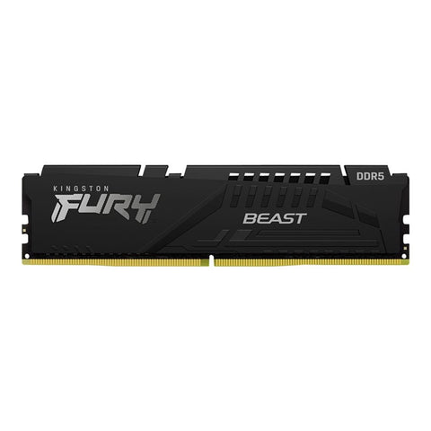 Memoria ram ddr5 32gb kingston - 5200 mhz - pc5 - 41600 - fury beast - cl40 - 1.25v