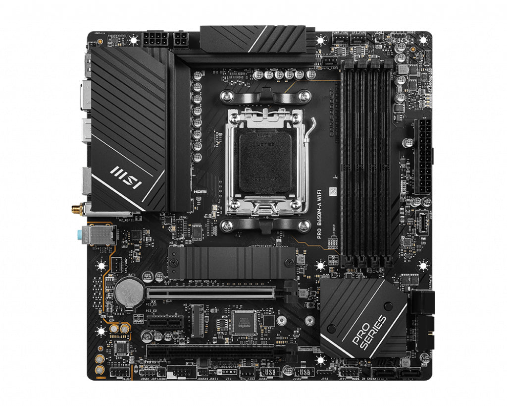 Placa base msi am5 pro b650m - a wifi matx