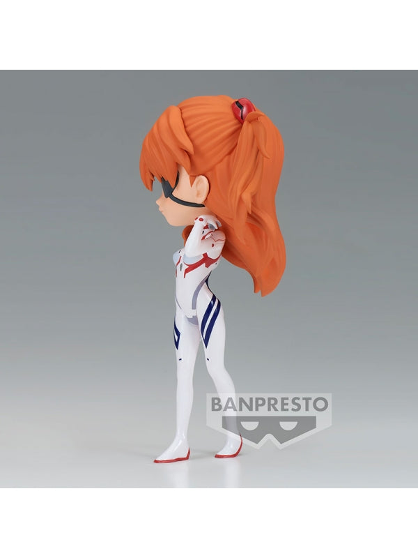 Figura banpresto q posket evangelion : 3.0+1.0 plugsuit style asuka shikinami langley ver.b 14cm
