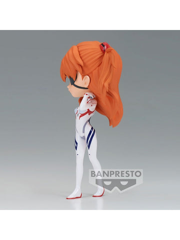 Figura banpresto q posket evangelion : 3.0+1.0 plugsuit style asuka shikinami langley ver.b 14cm