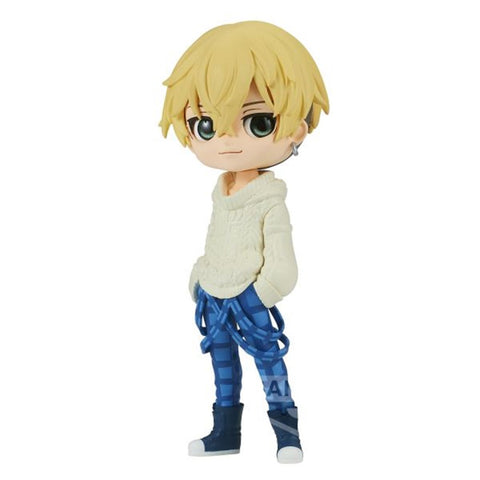Figura banpresto q posket tokyo revengers plain clothes chifuyu matsuno ver.a 14cm