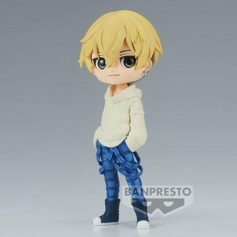 Figura banpresto q posket tokyo revengers plain clothes chifuyu matsuno ver.a 14cm
