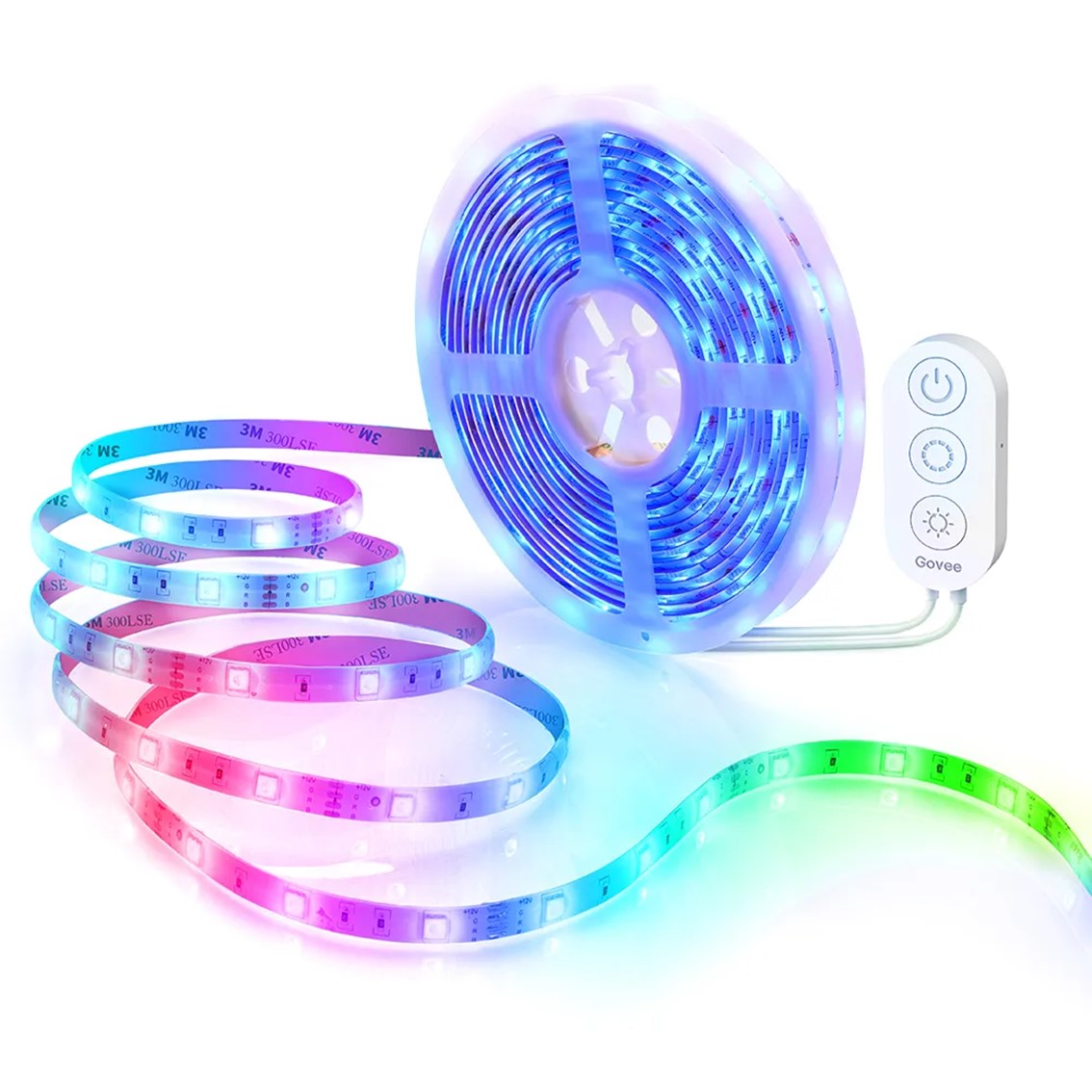 Tira led govee rgb smart wifi+bt h6110 10m -  modo musica -  control por voz
