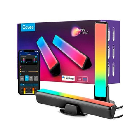 Barra led govee rgbicww wifi+bt h6056 control por voz -  modo musica -  app