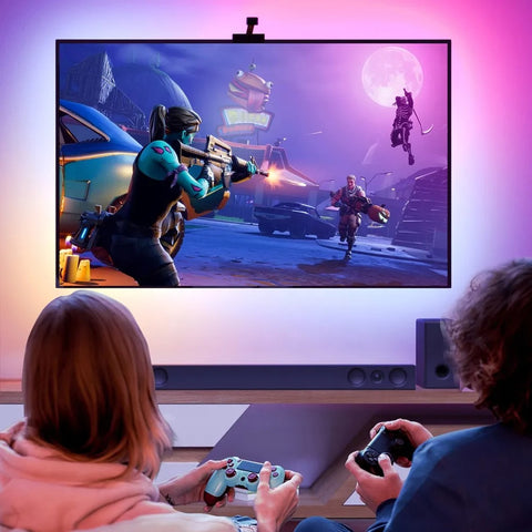 Tira led govee dreamview t1 tvbacklight h6199 55pulgadas - 65pulgadas - rgbic -  12 modos