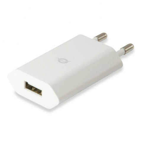 Cargador conceptronic 1 puerto usb tipo 2.0 althea - 5w - blanco