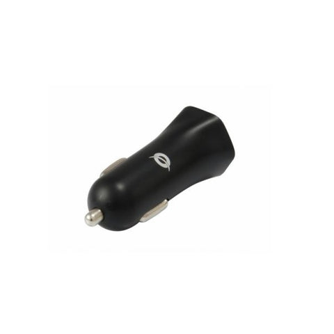 Cargador coche conceptronic carden03b 2 puertos usb tipo a 5v - 2.4a 12w