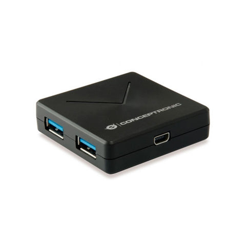 Hub usb 3.0 conceptronic hubbies02b 4 x usb 3.0