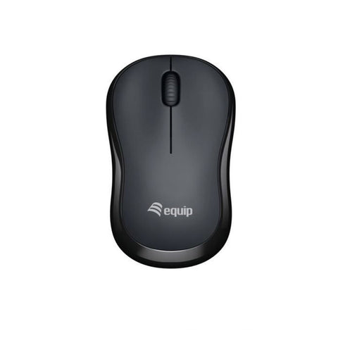 Mouse raton equip comfort wireless inalambrico - 1200dpi - negro