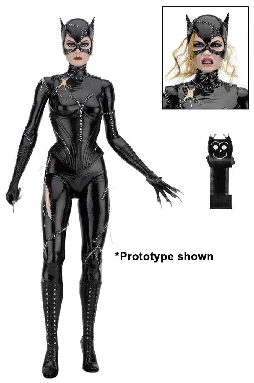 Figura neca dc comics batman returns catwoman michelle pfeiffer