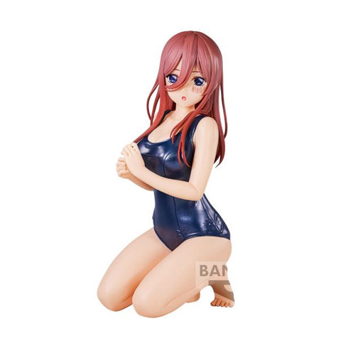 Figura banpresto the quintessential quintuplets movie celestial vivi miku nakano school style 12cm