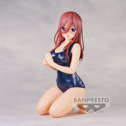 Figura banpresto the quintessential quintuplets movie celestial vivi miku nakano school style 12cm