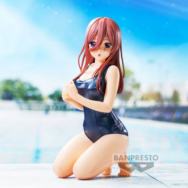 Figura banpresto the quintessential quintuplets movie celestial vivi miku nakano school style 12cm