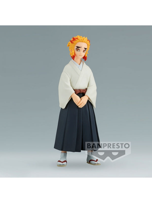 Figura banpresto demon slayer kimetsu no yaiba senjuro rengoku vol.43 15cm