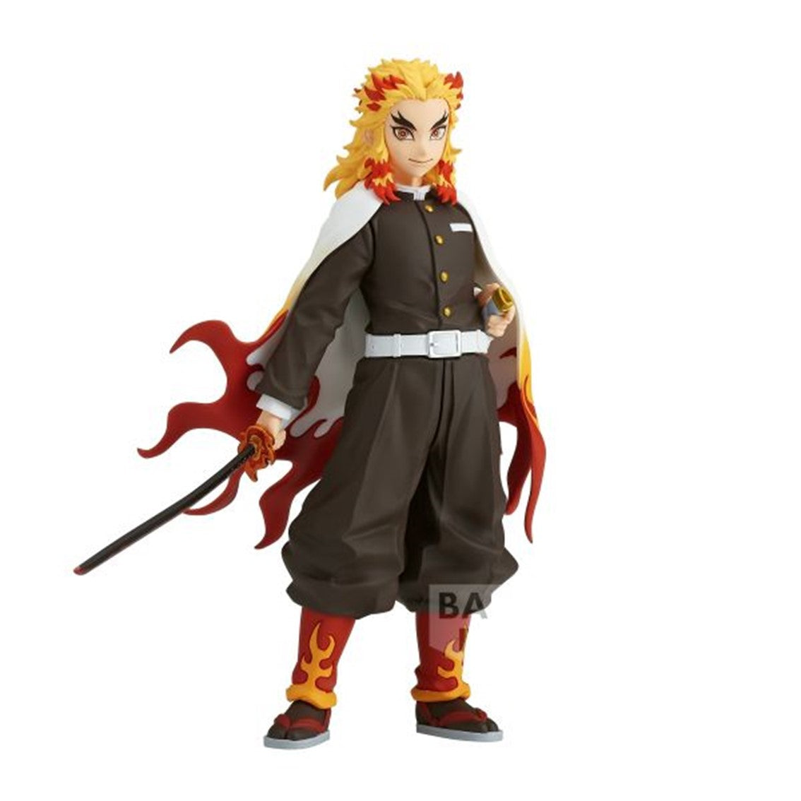 Figura banpresto demon slayer kimetsu no yaiba kyojuro rengoku vol.43 17cm