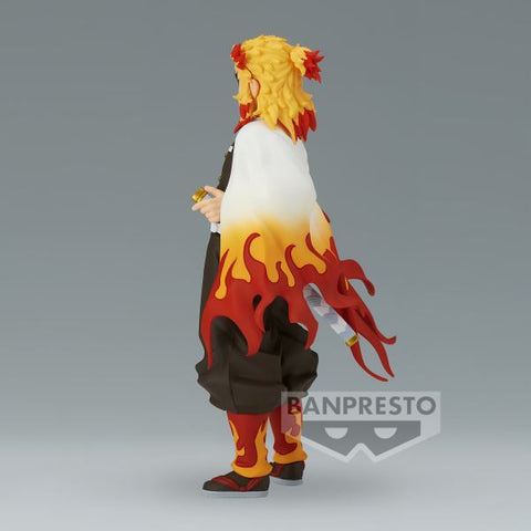 Figura banpresto demon slayer kimetsu no yaiba kyojuro rengoku vol.43 17cm