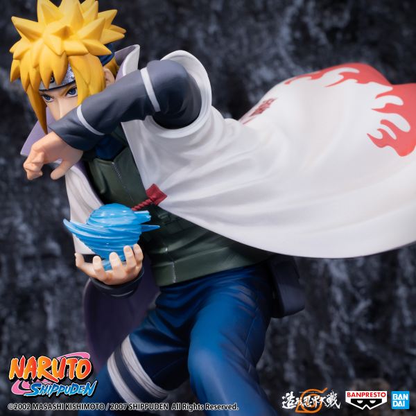 Figura banpresto naruto shippuden colosseum minato namikaze 12cm