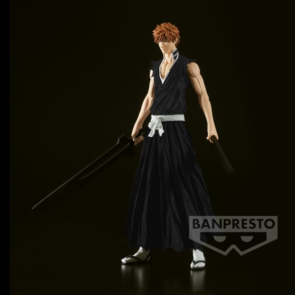 Figura banpresto bleach solid and souls ichigo kurosaki 17cm