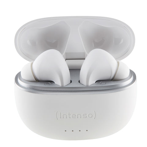 Auriculares bluetooth intenso buds t300a tws con anc blanco inalambrico