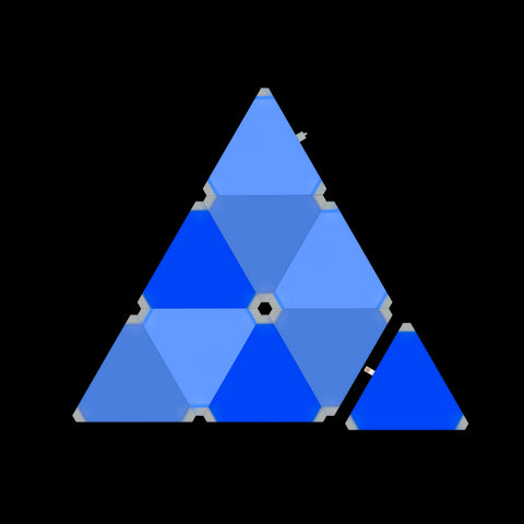Phoenix astral kit de iluminación modular rgb con paneles triangulares