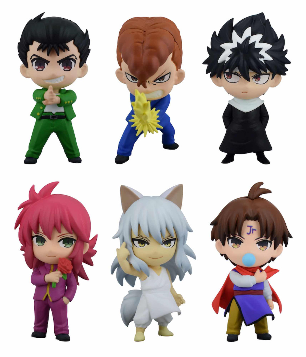 Surtido 6 figuras good smile company yu yu hakusho mini figure collection