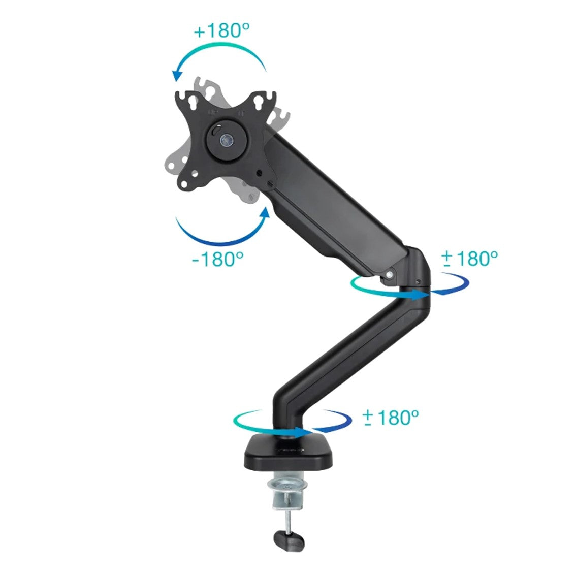 Soporte mesa tooq hasta 32pulgadas 100x100 max 9kg