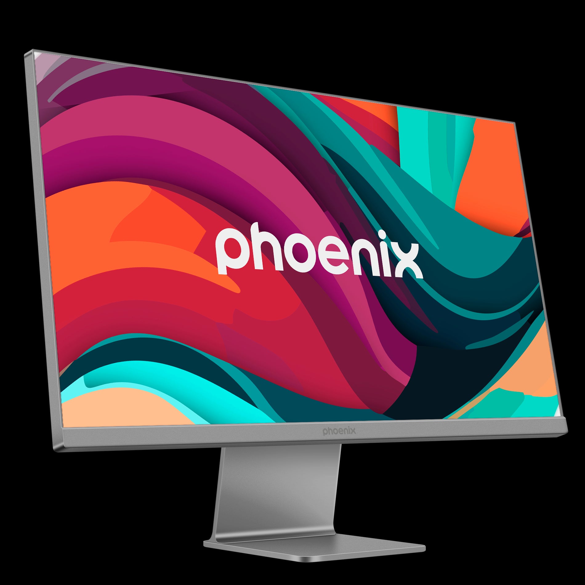 Monitor phoenix stellar 2k 27pulgadas 165hz diseño ultra delgado pd 65w brillo 350cd 1ms dp hdmi altavoces