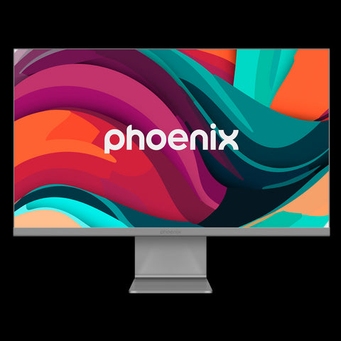 Monitor phoenix stellar 2k 27pulgadas 165hz diseño ultra delgado pd 65w brillo 350cd 1ms dp hdmi altavoces