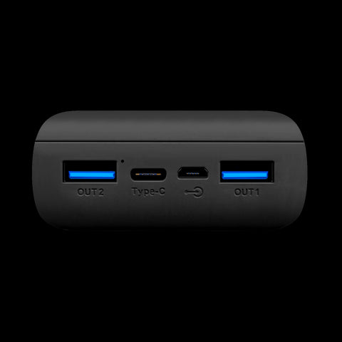 Phoenix powerbank batería externa 20000mah con 2 usb carga rapida y 1 usb tipo c pd