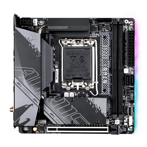 Placa base gigabyte b760i aorus pro 1700 mitx 2xddr5