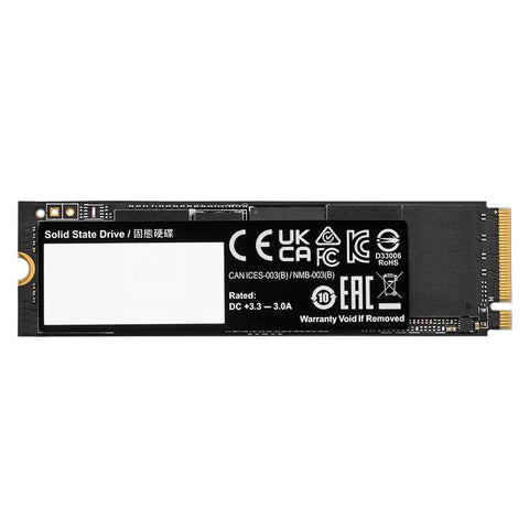 Disco duro  interno ssd gigabyte aorus gen4 7300 ssd 2tb pcie 4.0x4