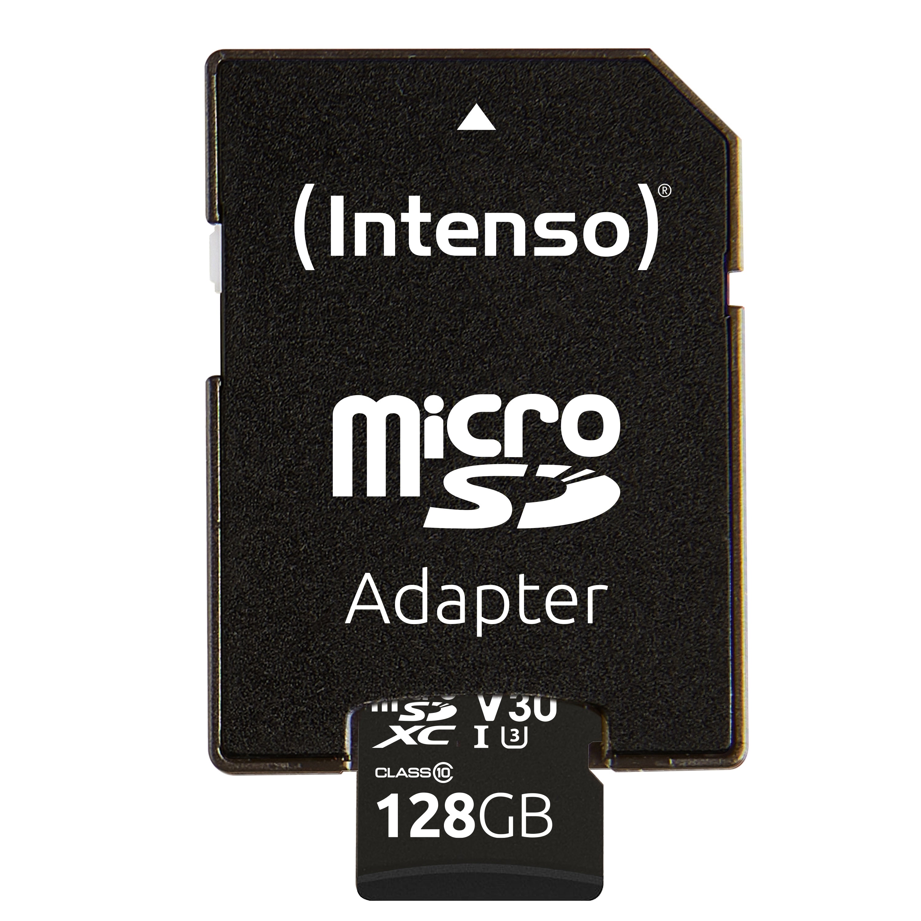 Tarjeta micro sd intenso 128gb profesional uhs - i cl10 + adaptador sd