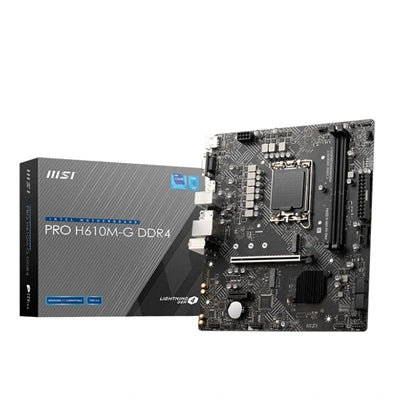 Placa base msi 1700 h610m - g ddr4