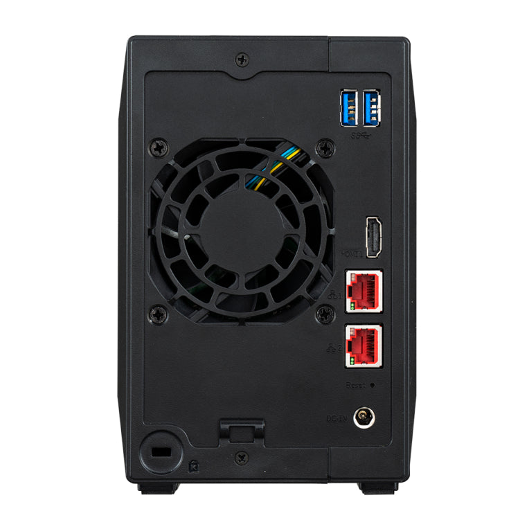 Servidor nas asustor as5402  2 bay nas 4gb ram 2.5g 2 xsata3 6gb s 3.5  2.5 hdd ssd