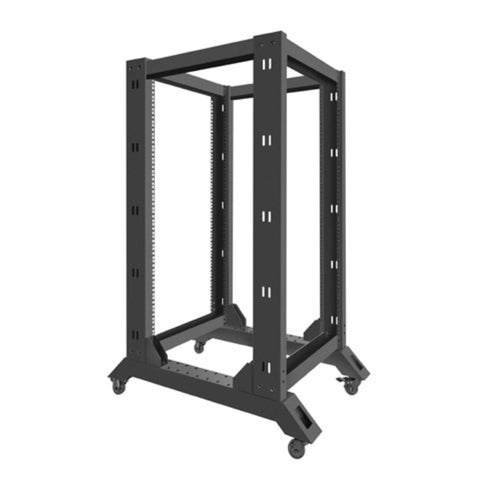 Armario lanberg abierto rack 19pulgadas 22u -  600x800 negro