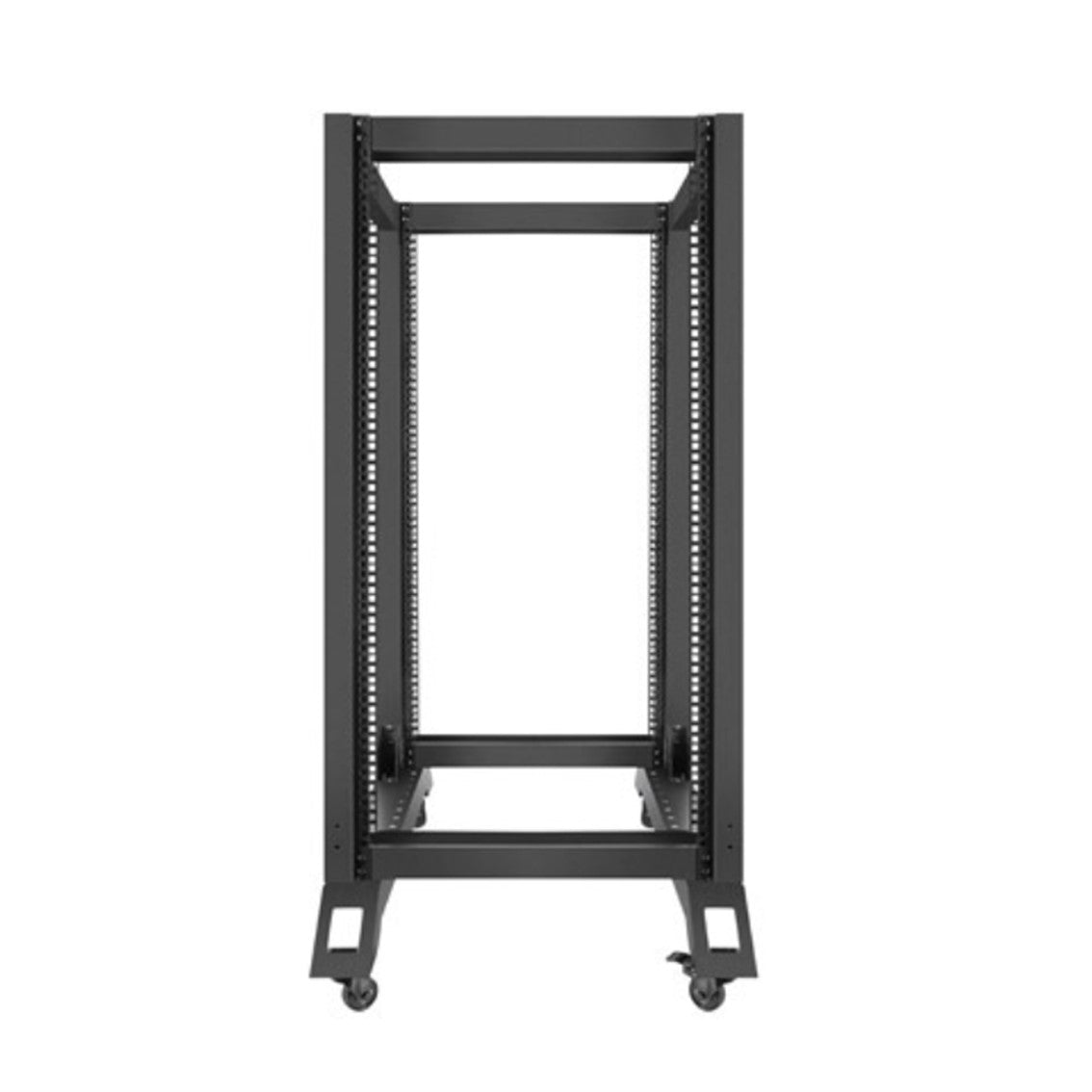 Armario lanberg abierto rack 19pulgadas 22u -  600x800 negro