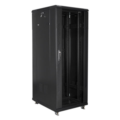 Armario lanberg rack 19pulgadas 32u 600x800 negro