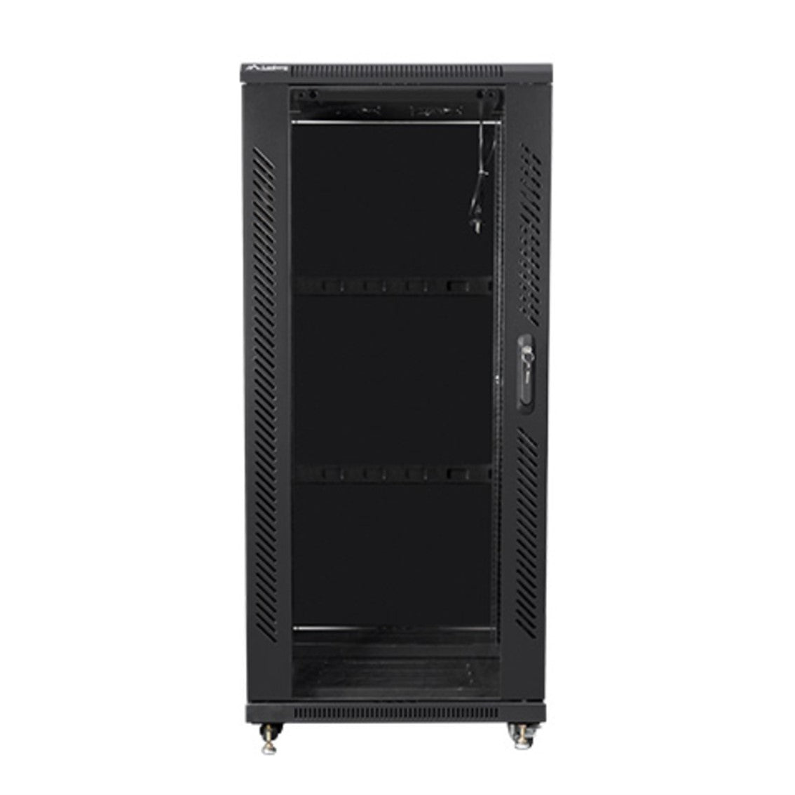 Armario lanberg rack 19pulgadas 27u 600x600 negro