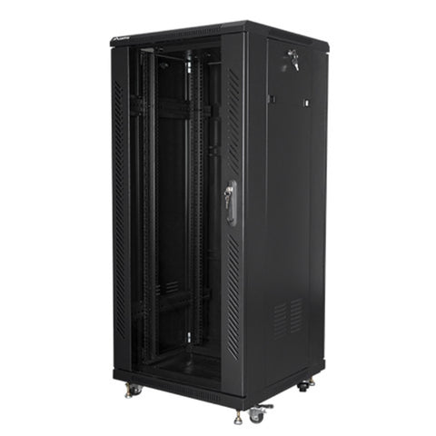 Armario lanberg rack 19pulgadas 27u 600x600 negro