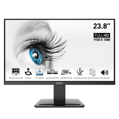 Monitor msi mp243x 23.8pulgadas ips fhd 75hz vga hdmi